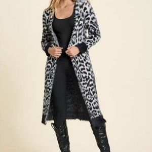 Venus Leopard Print Cardigan